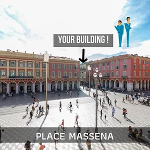Nestor&jeeves - Massena Lounge - Hyper Center - By Sea Apartment